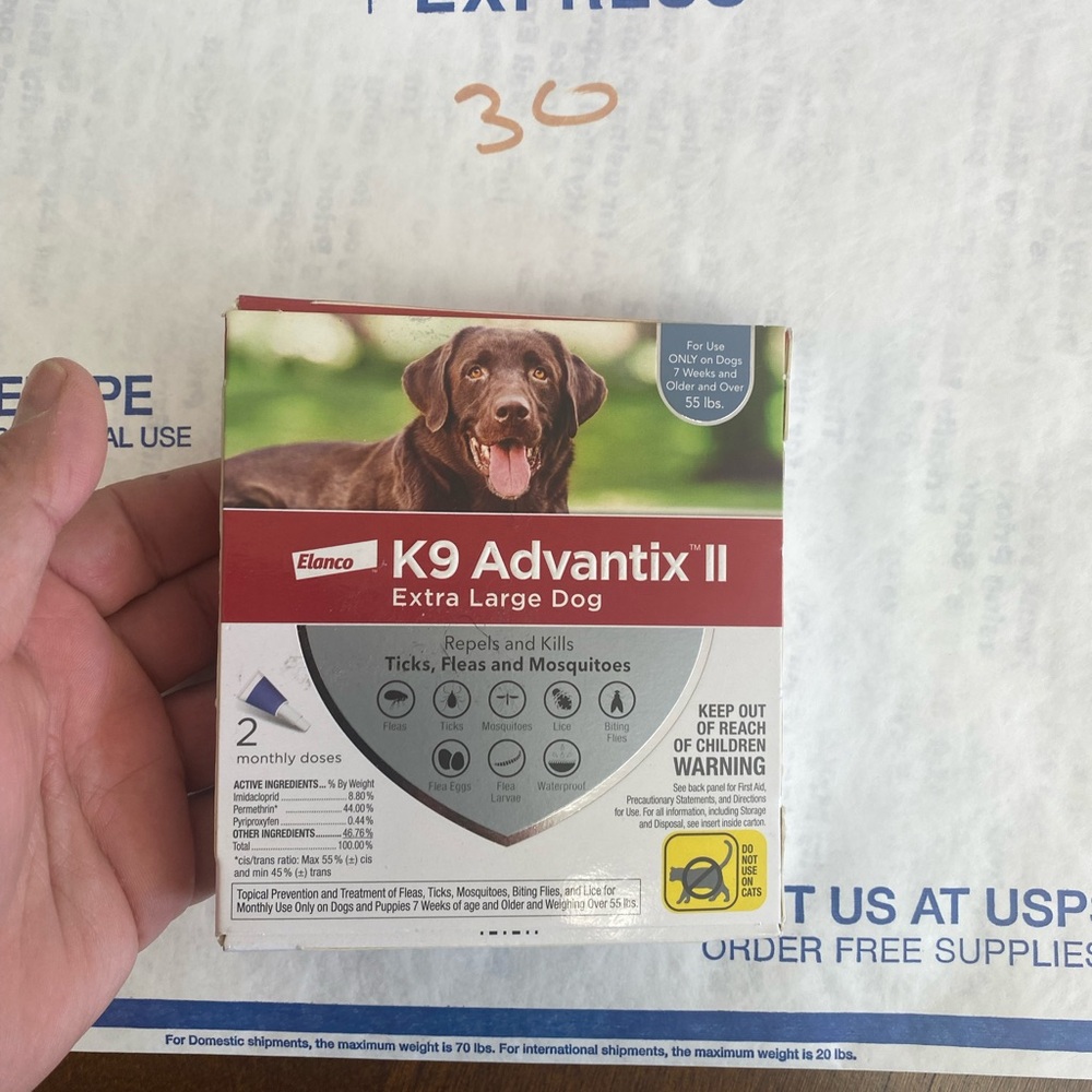 K9 Advantix ll Extra Large Dog